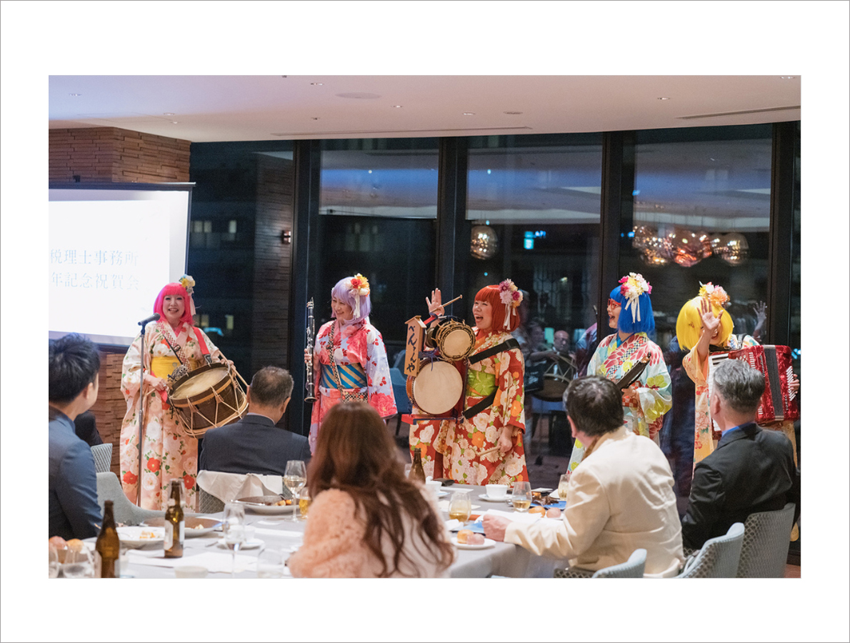 【企画運営】企業様 設立10周年記念祝賀会